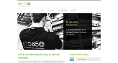 Desktop Screenshot of el365.se